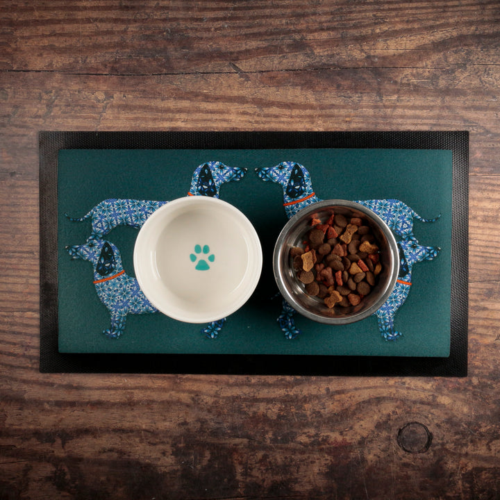 SALE Second: Dachshunds Pet Food Mat