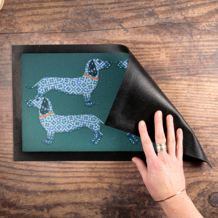 SALE Second: Dachshunds Pet Food Mat