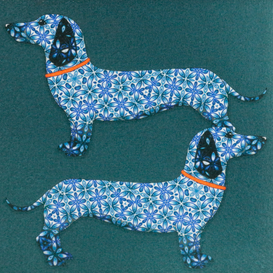 SALE Second: Dachshunds Pet Food Mat