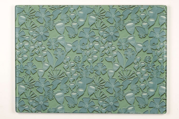 SALE - Small Rectangular Seedheads Chopping Board (smooth)