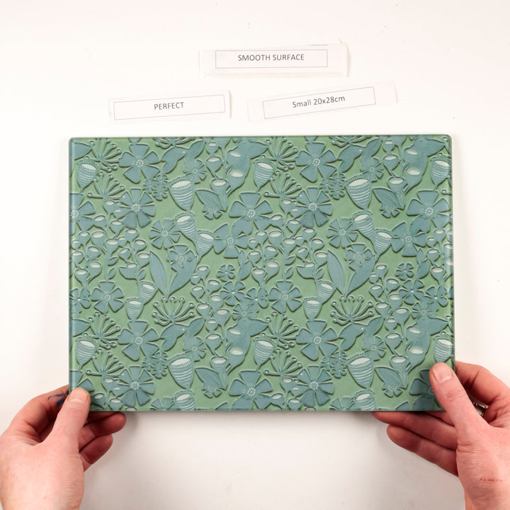 SALE - Small Rectangular Seedheads Chopping Board (smooth)