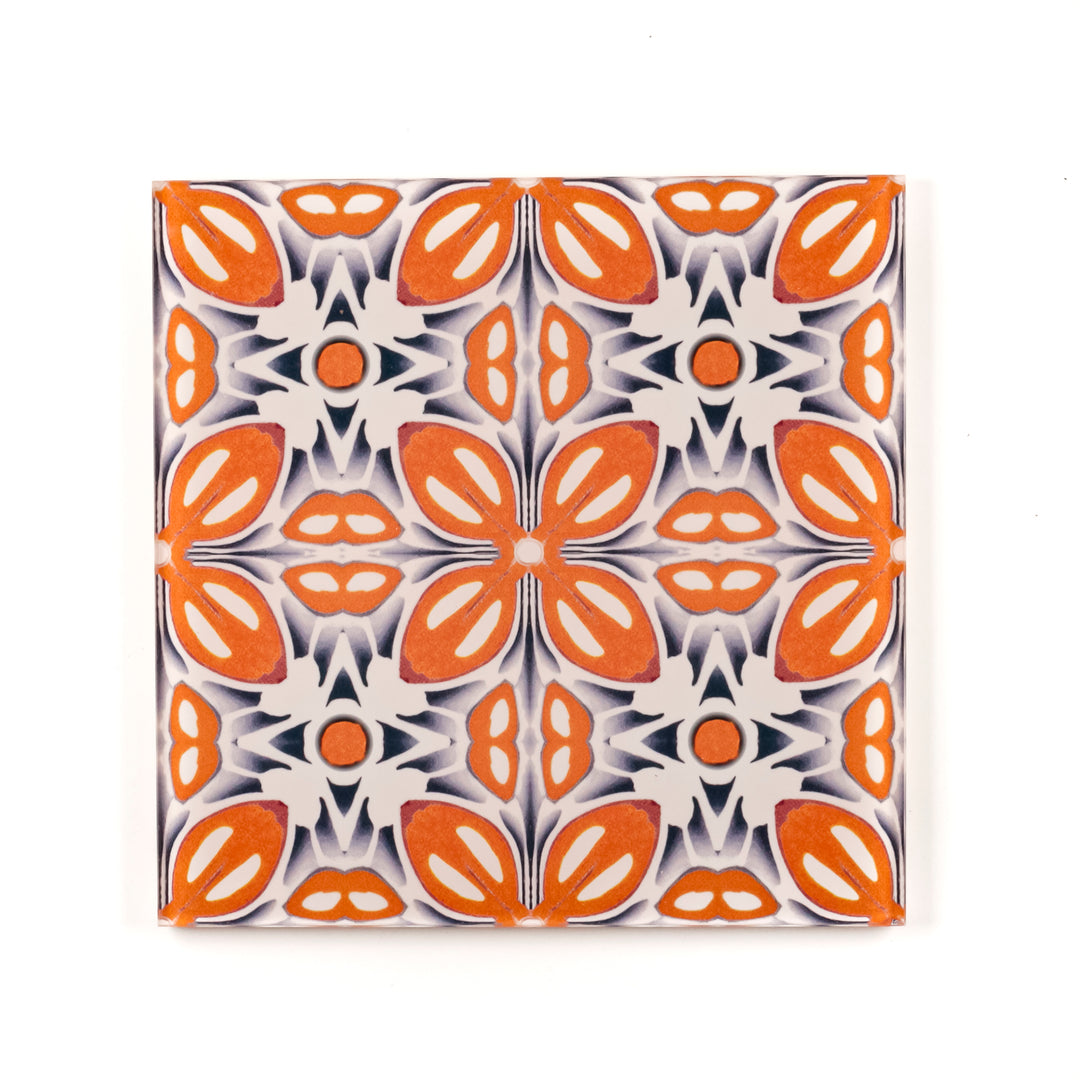 SALE Bespoke Fox Flower Mini Worktop Protector (20cm square)