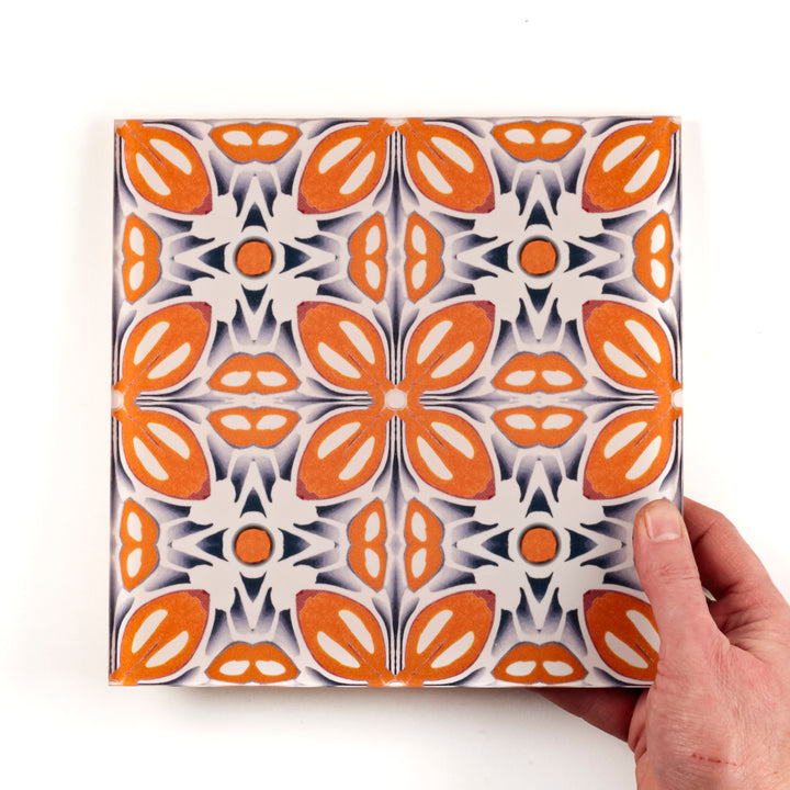 SALE Bespoke Fox Flower Mini Worktop Protector (20cm square)