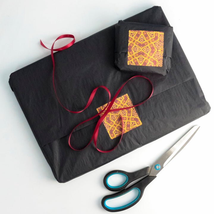 Mixed Tile Design Placemat - Blue &amp; White