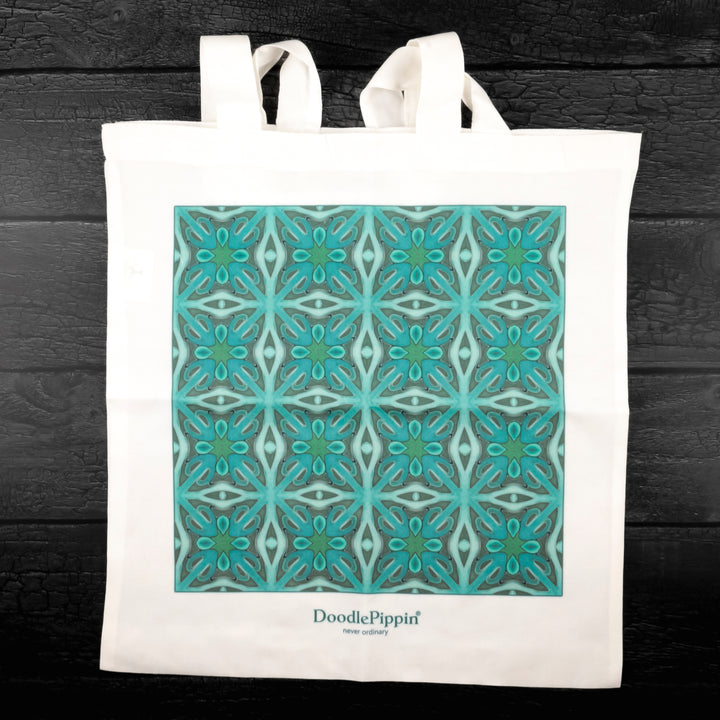 Green Twining Tote Bag