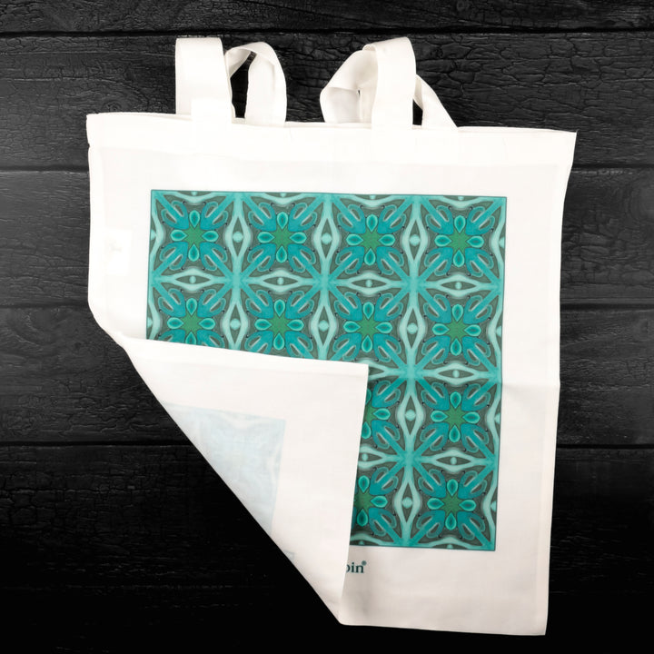 Green Twining Tote Bag