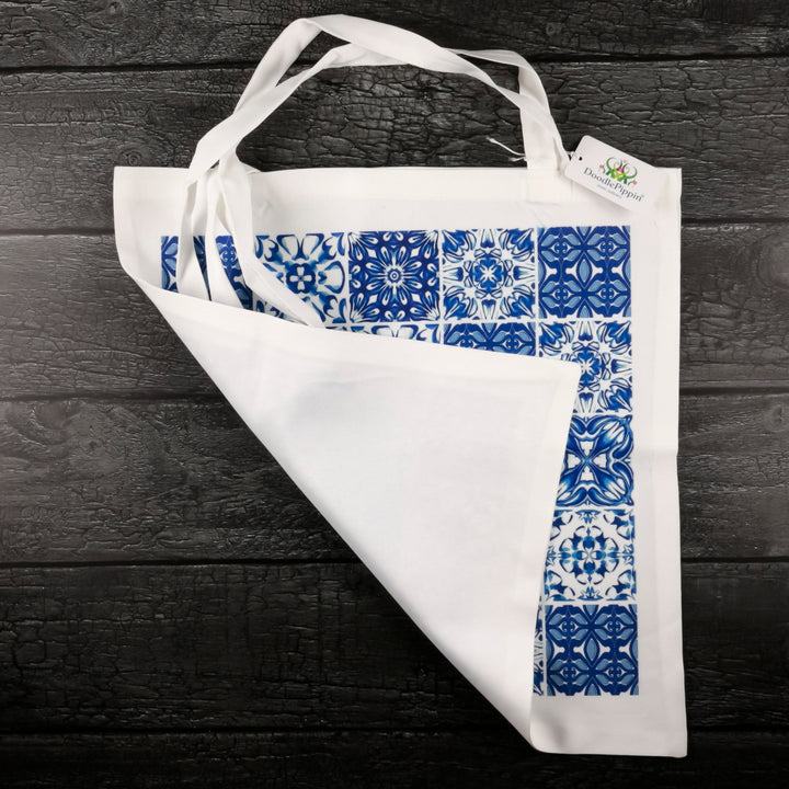 Mixed Delft Tiles Tote Bag