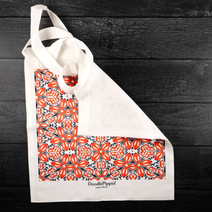 Orange Fox Flower Bag