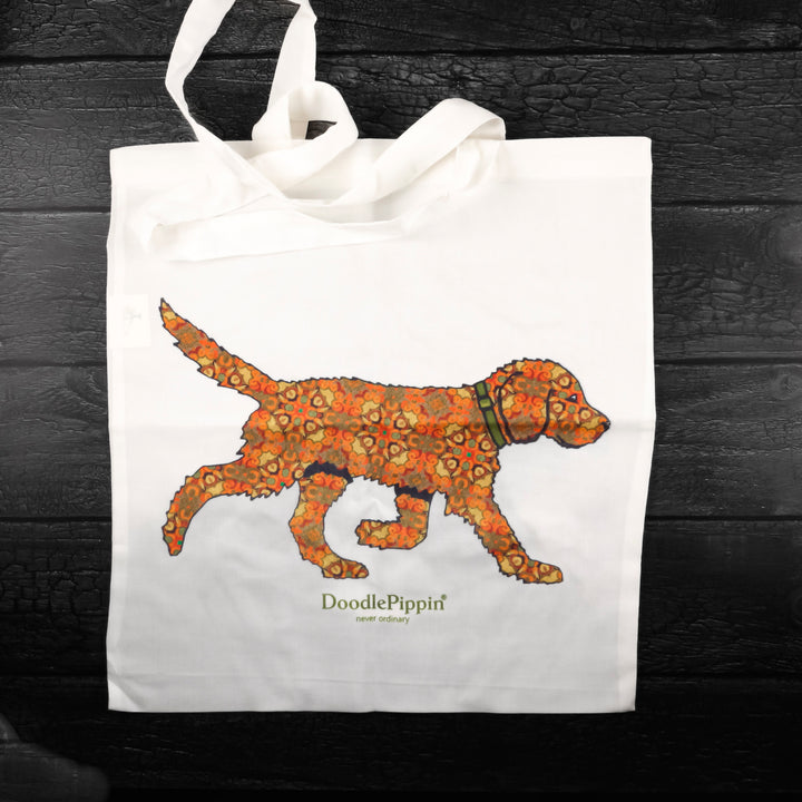 Trotting Red Labrador Tote Bag