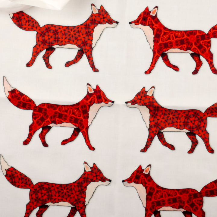 SALE Red Foxes Shopping Bag - Lightweight foldaway tote