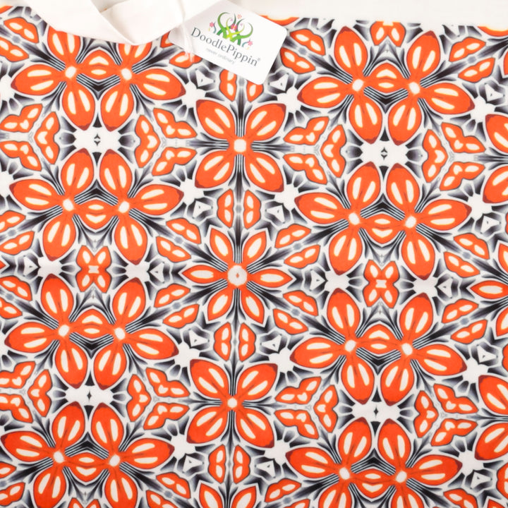 Orange Fox Flower Bag