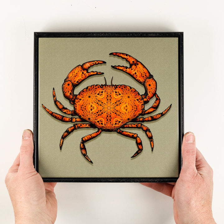SALE - Crab Tile frame picture