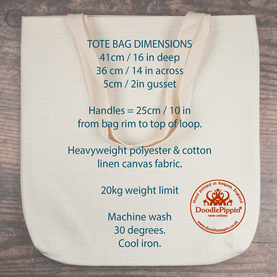 Moroccan Flower Tote Bag