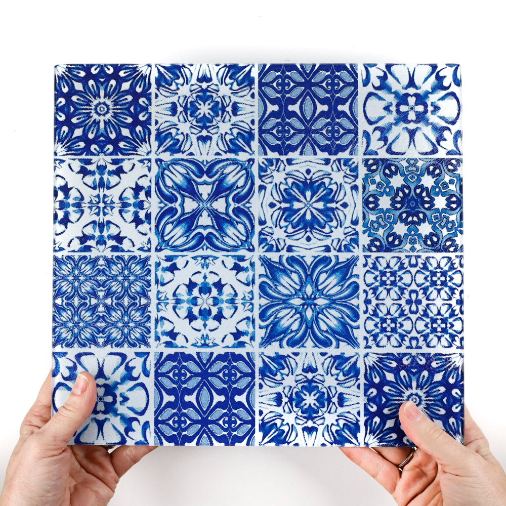 Mixed Blue &amp; White &
