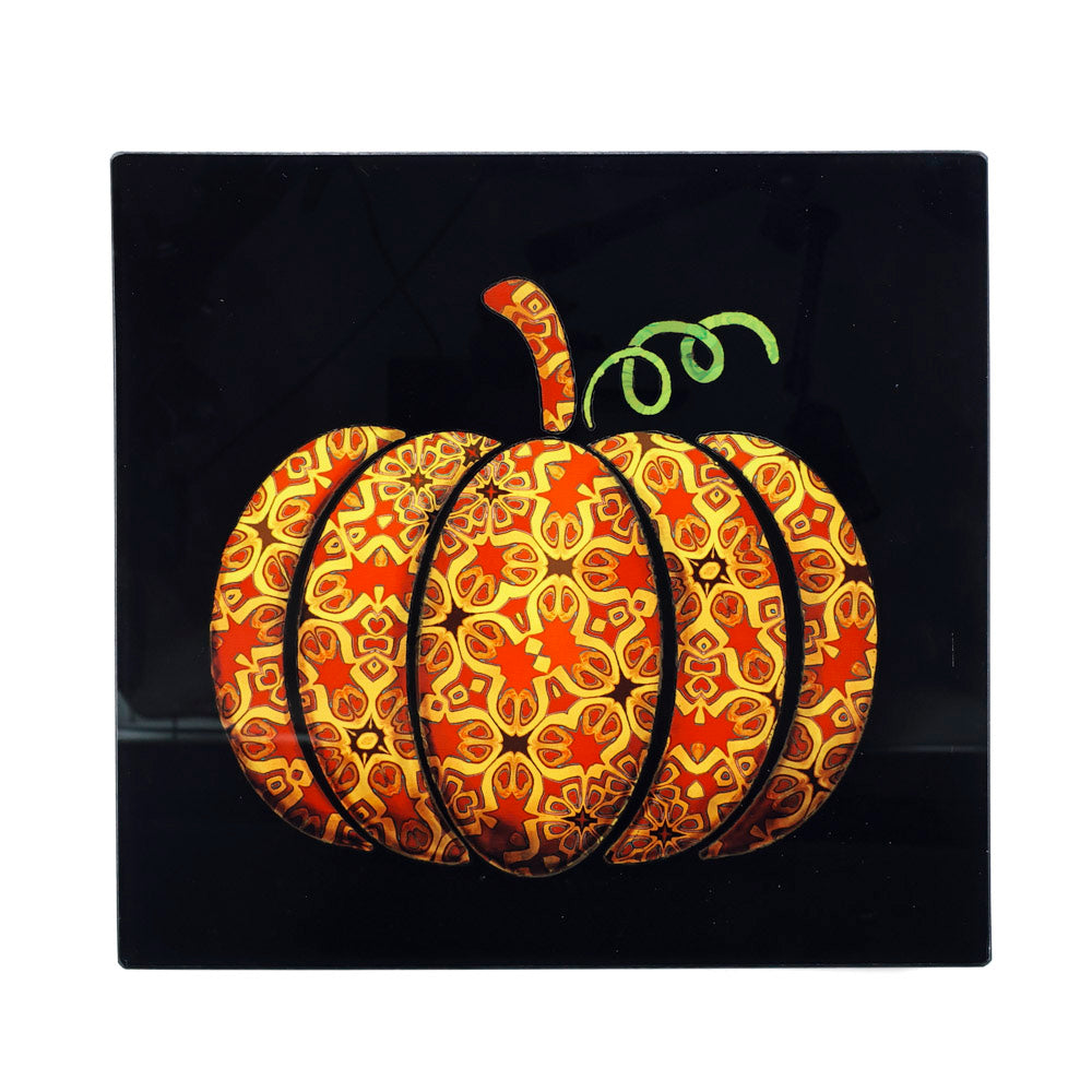 Red Gold Autumn Pumpkin Chopping Board