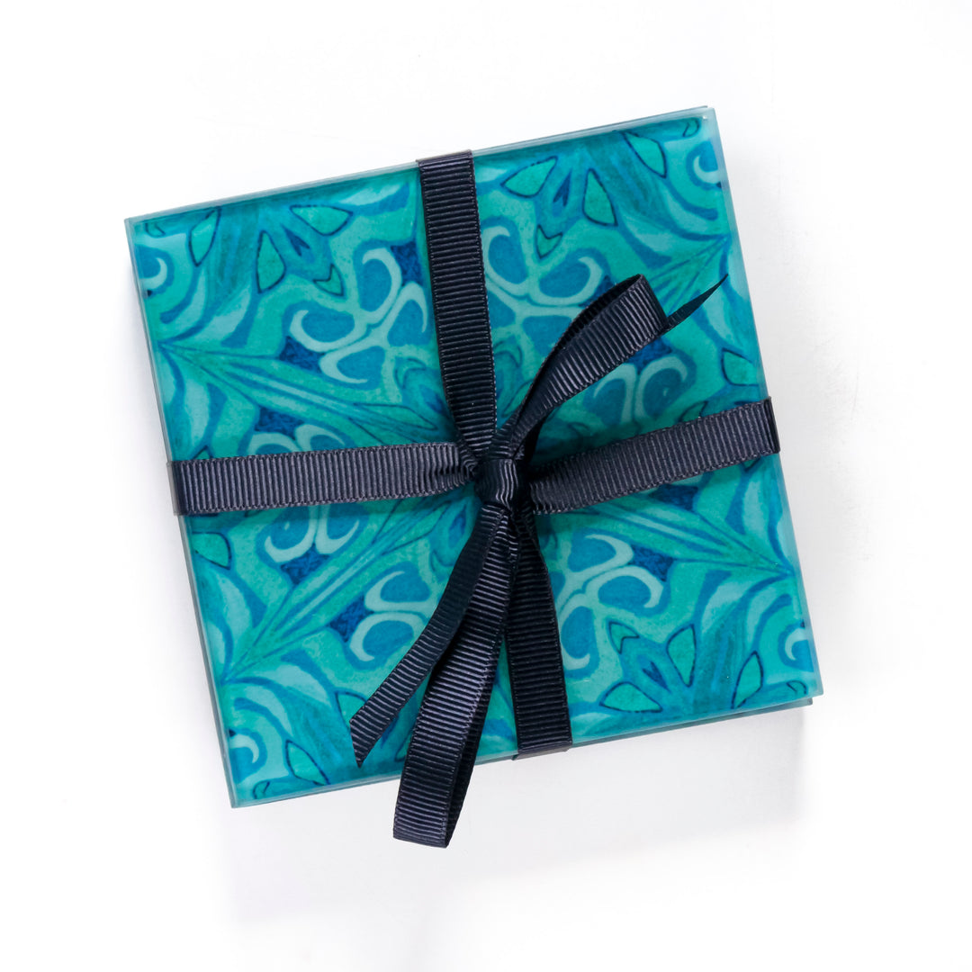 Agapanthus Coaster Set