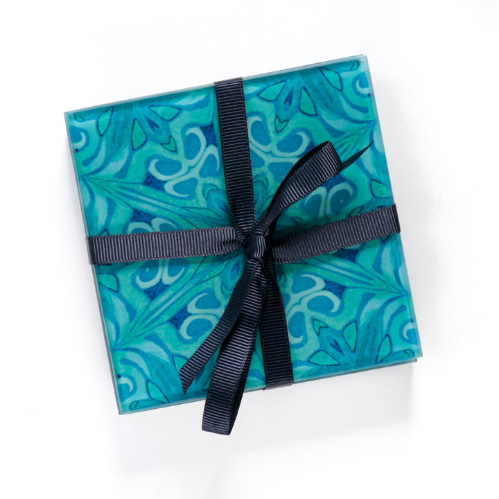 Agapanthus Coaster Set
