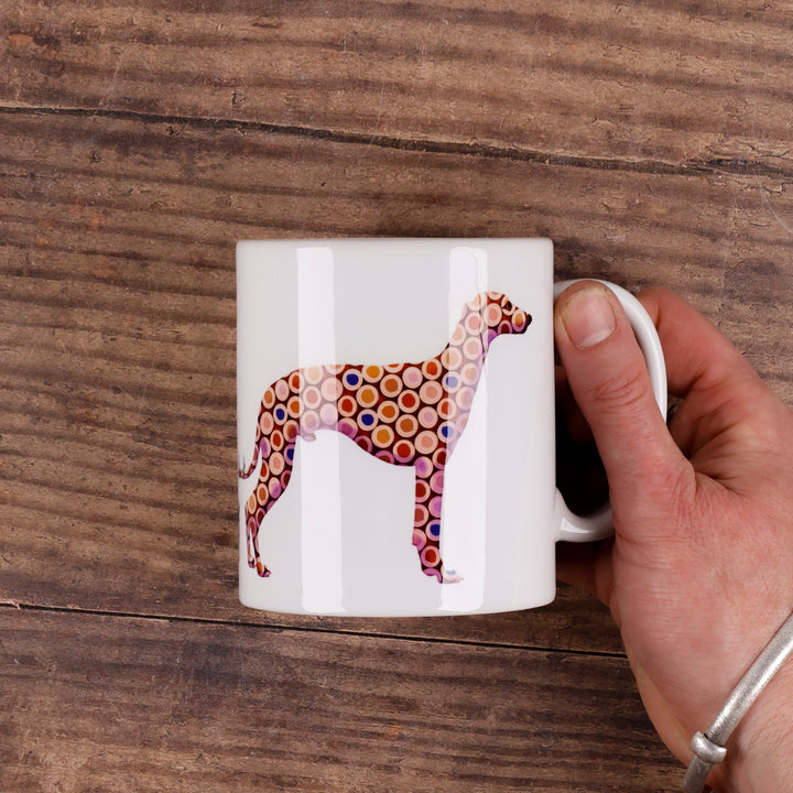 SALE Mug - Spotty Greyhound Whippet