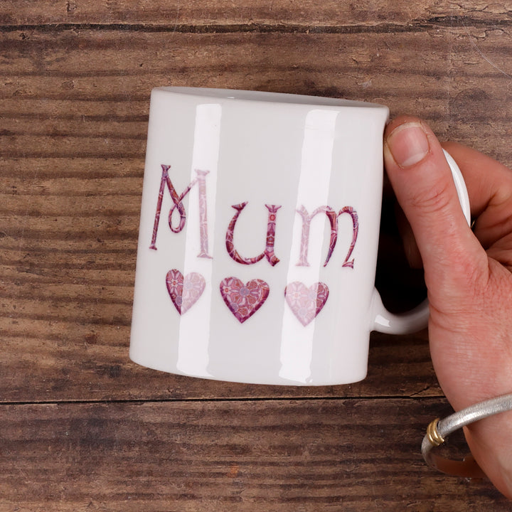 SALE Mug - Mum - Plaster Pink