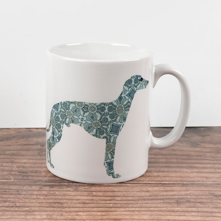 SALE Mug - Spotty Greyhound Whippet 2