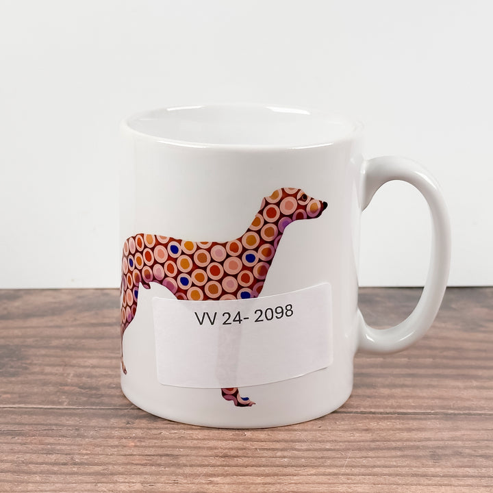 SALE Mug - Spotty Greyhound Whippet