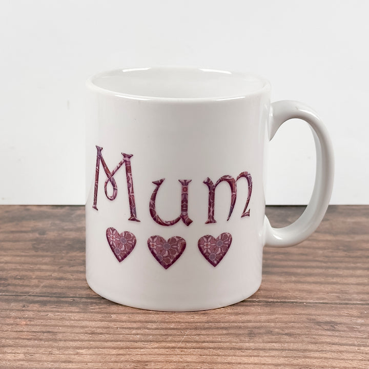 SALE Mug - Mum - Plaster Pink