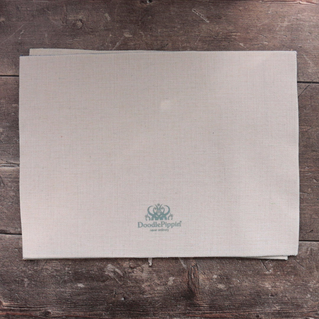 SALE : Red Orange Ochre Placemats - Sale set of 4