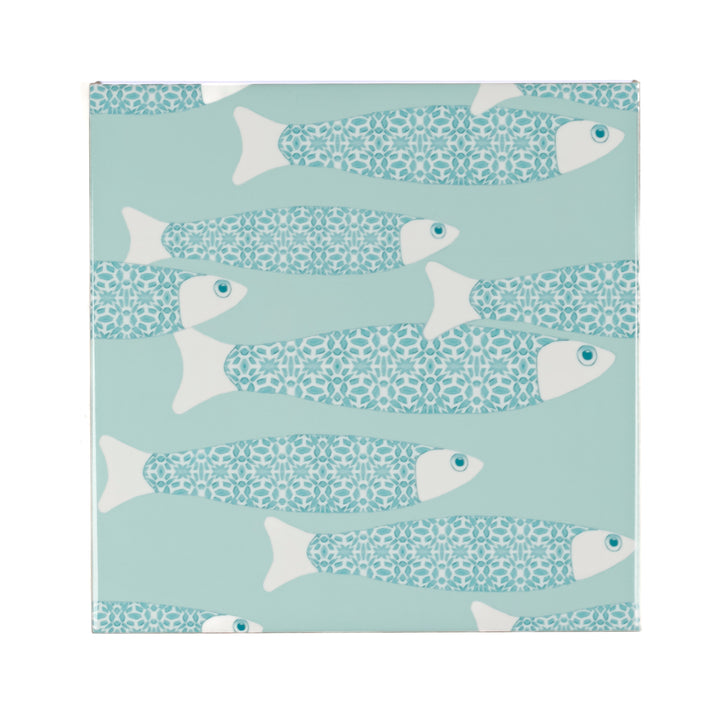 Ocean Shoal tile - Sky Blue