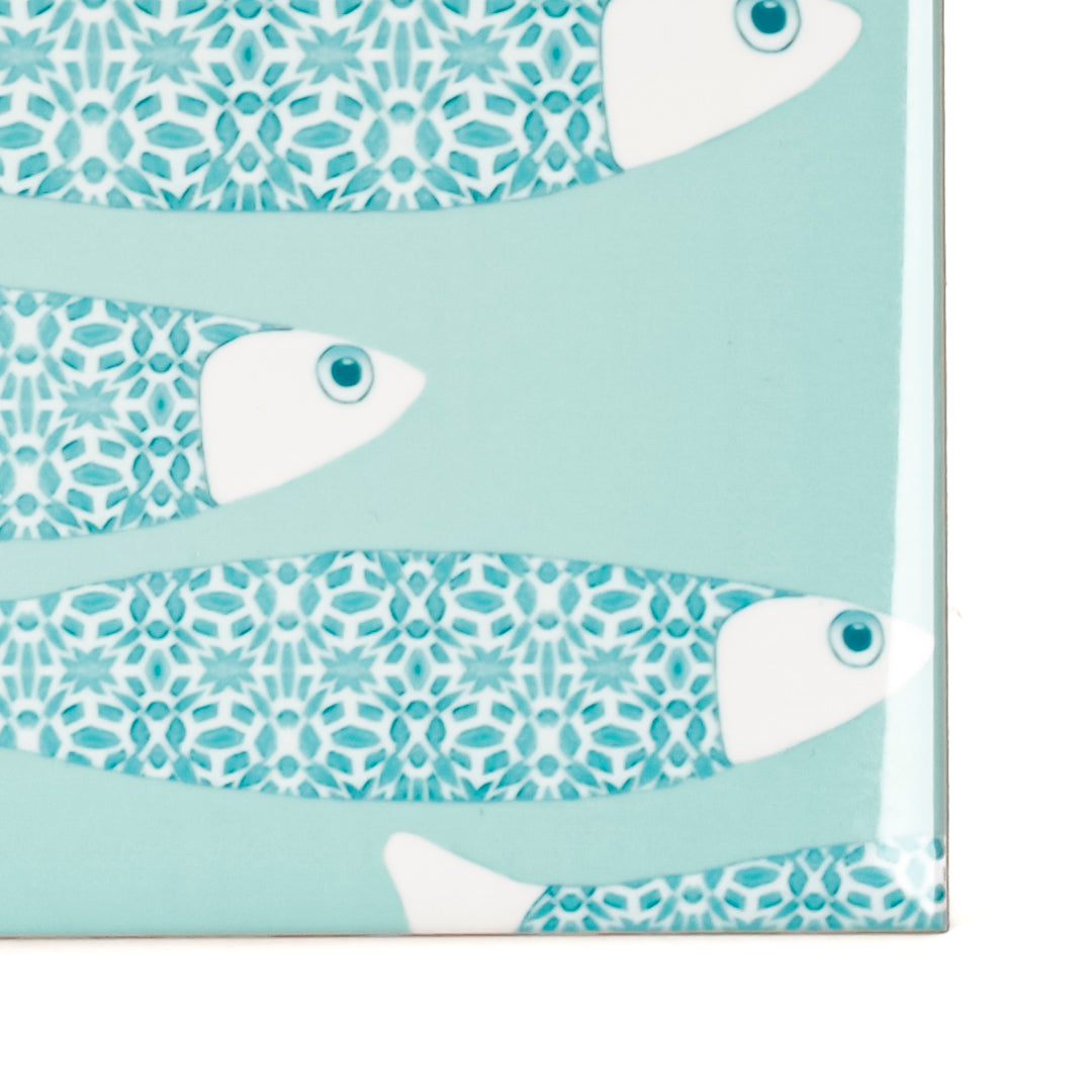 Ocean Shoal tile - Sky Blue