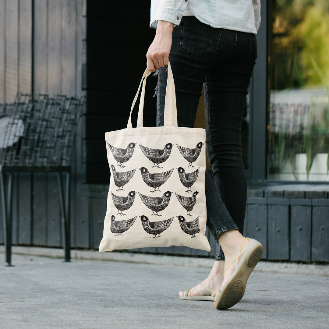 Partridges Tote Bag