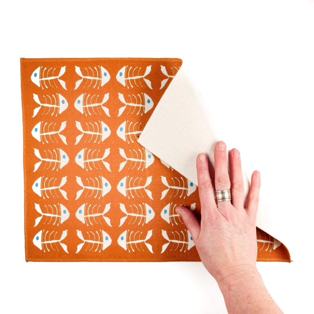 Orange Turquoise &