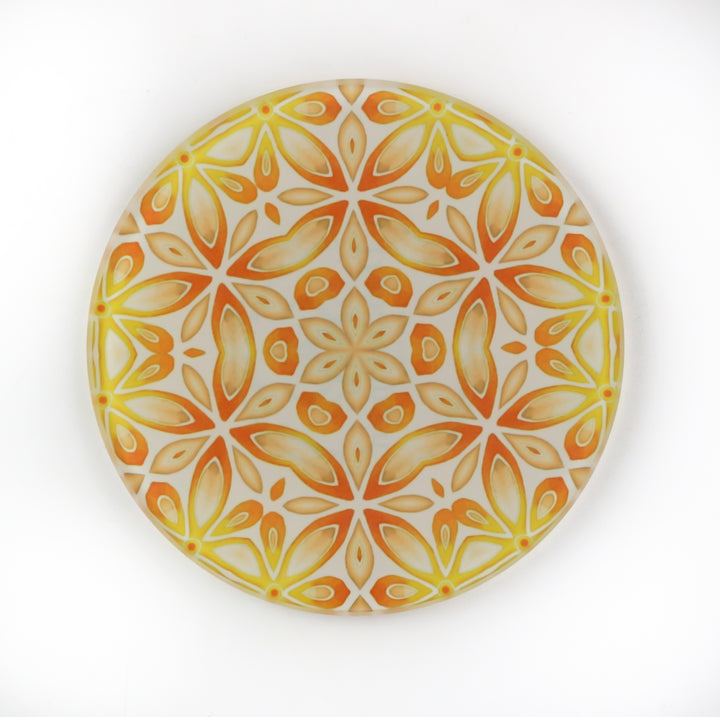 Orange / Yellow "Citrus" Coaster Set