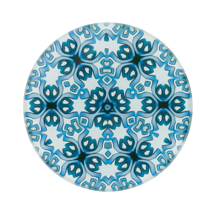 Grey blue coasters