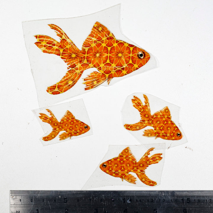 SALE Goldfish Small decal set