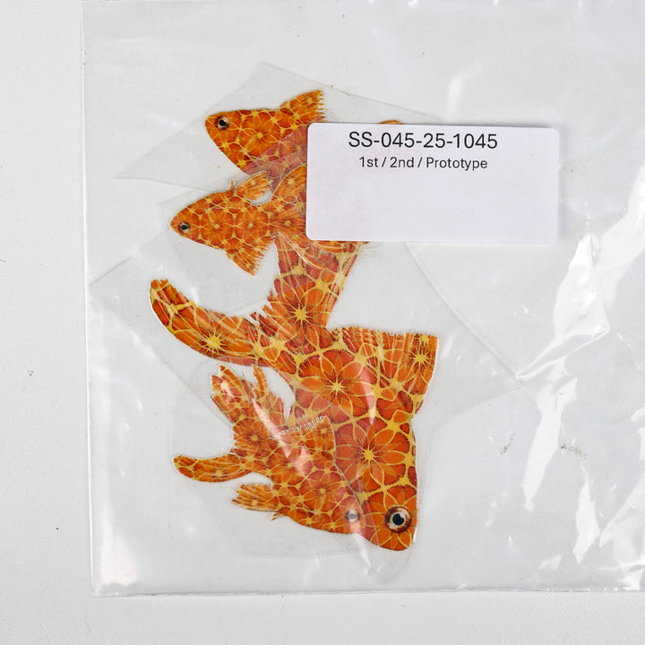 SALE Goldfish Small decal set