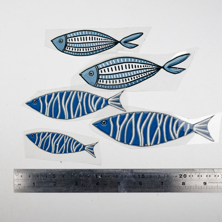 SALE Mixed Fish decal set