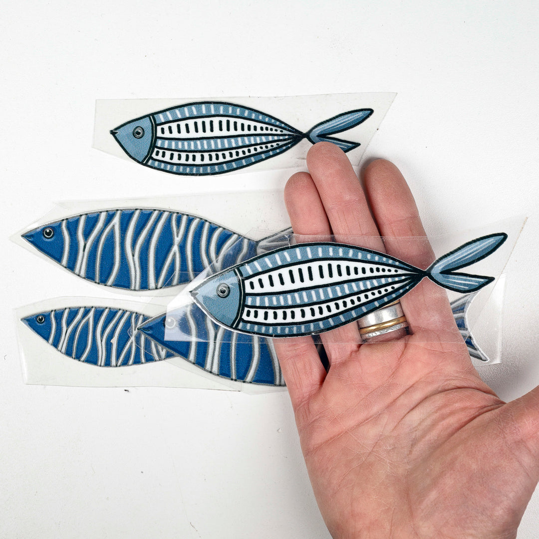 SALE Mixed Fish decal set