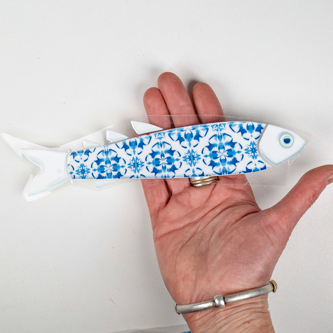 SALE Delft Danio Fish decal set