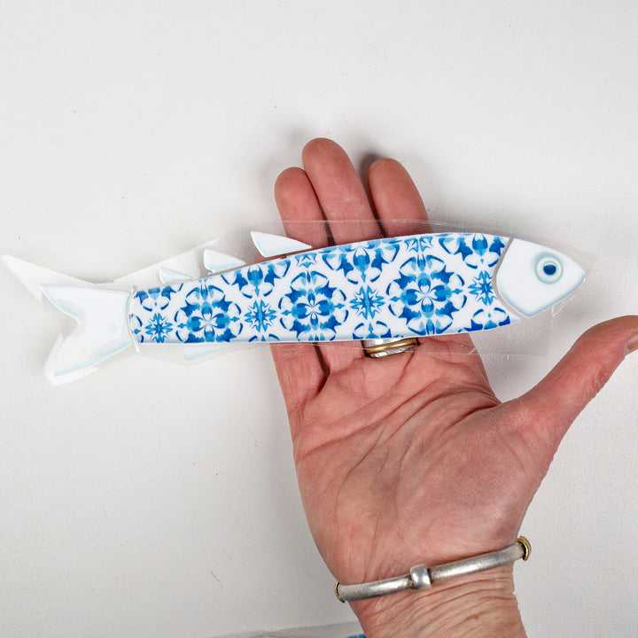 SALE Delft Danio Fish decal set