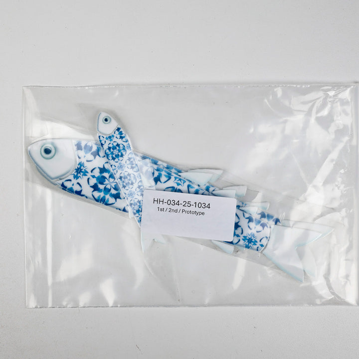 SALE Delft Danio Fish decal set