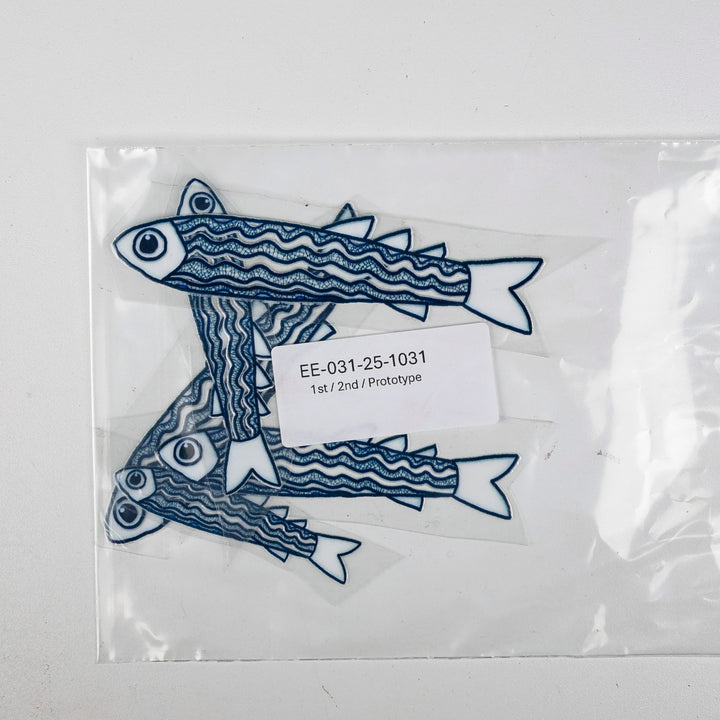 SALE Zebra Danio Fish decal set