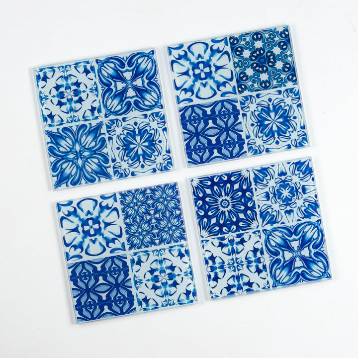Blue White &