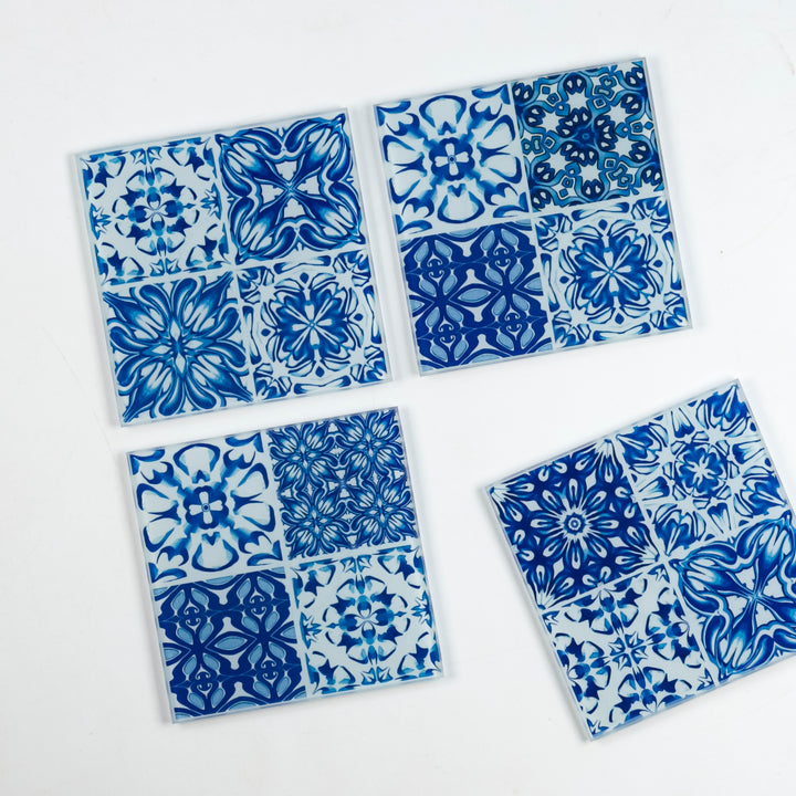 Blue White &