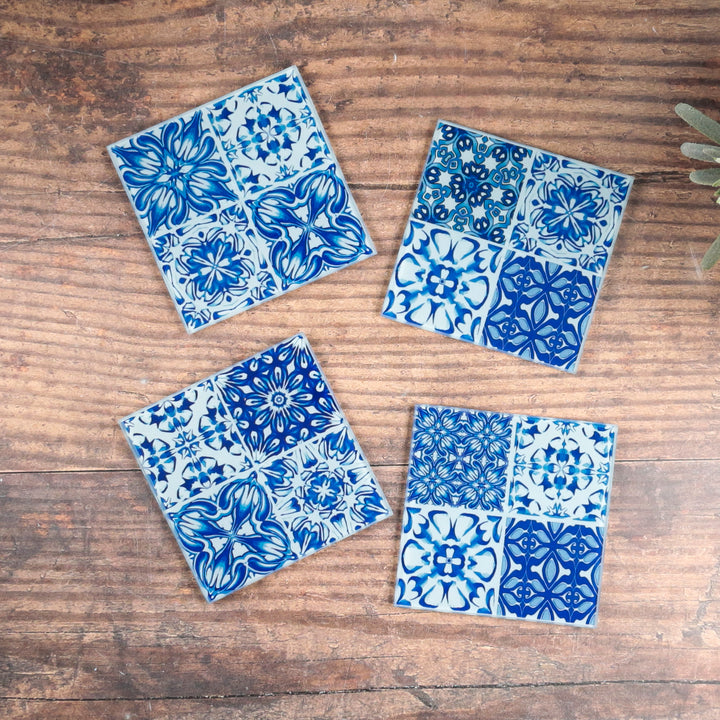 Blue White &