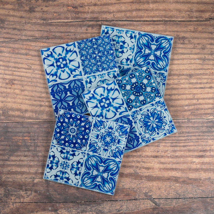 Blue White &
