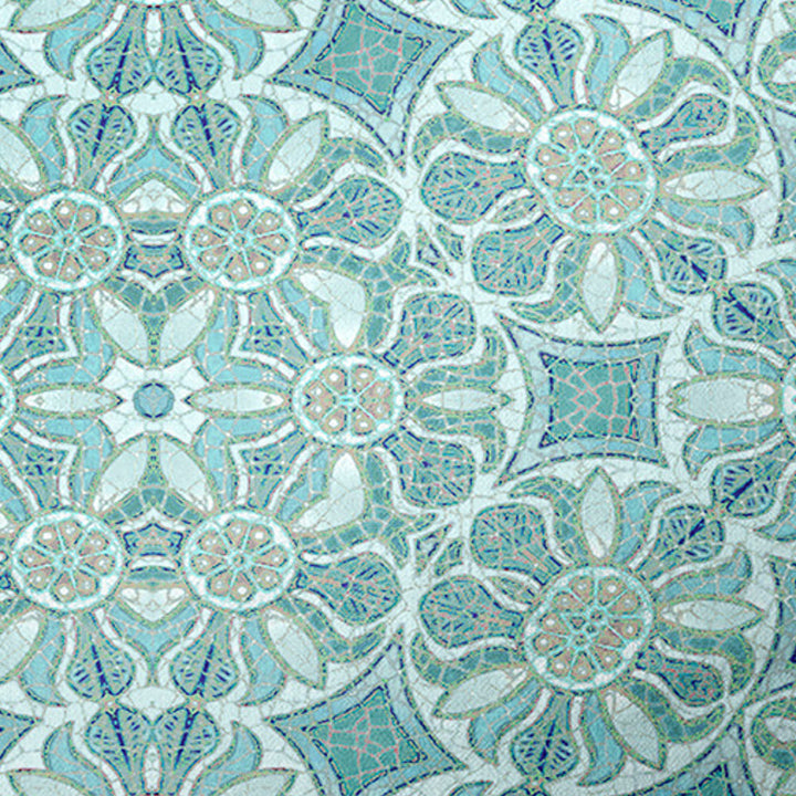 Pomegranate Tea Towel - Aqua