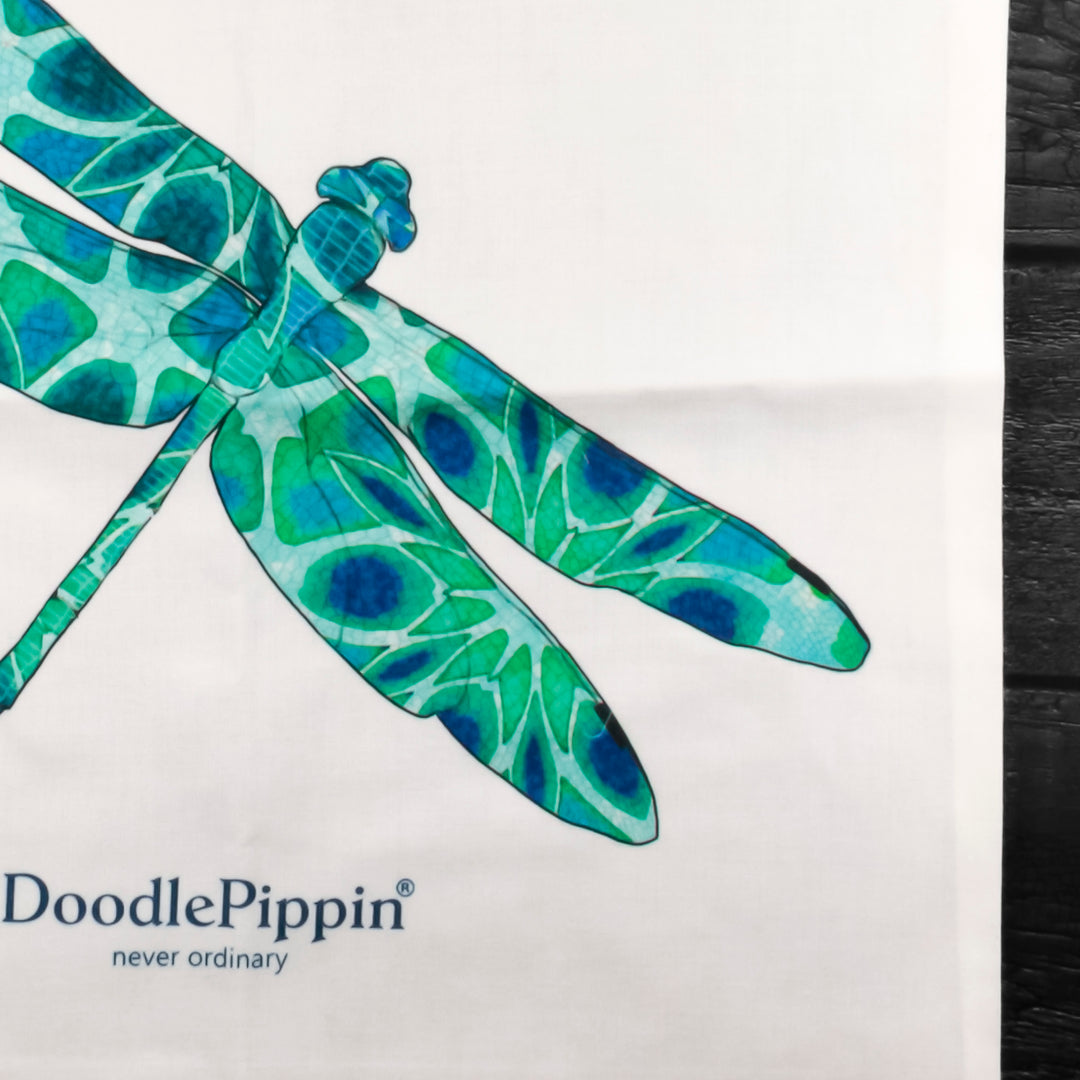 SALE Dragonfly Shopping Bag - Lightweight foldaway tote