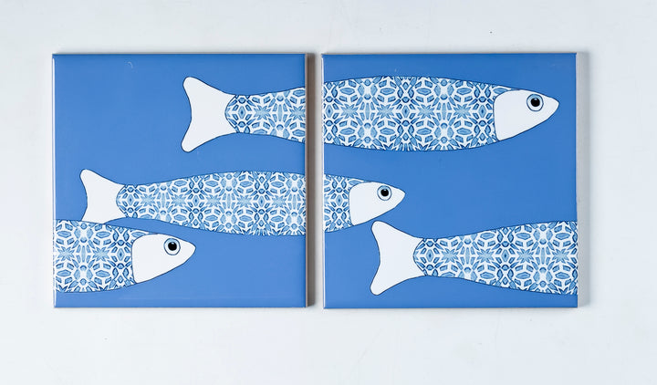 SALE SET - 2 x 10.8cm Ocean Shoal &