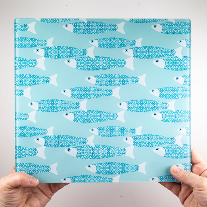 SALE - Aqua Ocean Shoal Chopping Board - Medium (Smooth)