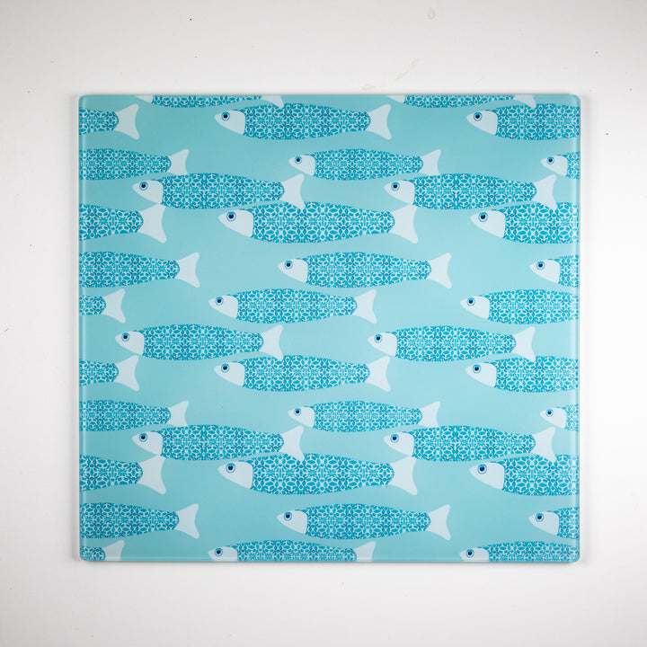 SALE - Aqua Ocean Shoal Chopping Board - Medium (Smooth)